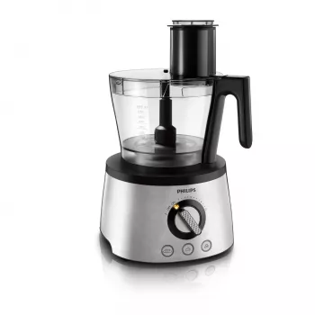 Robot de cocina Philips HR7778/00 3,4 L bol, 1300 W, 32 funciones, 12 velocidades, Acero inoxidable