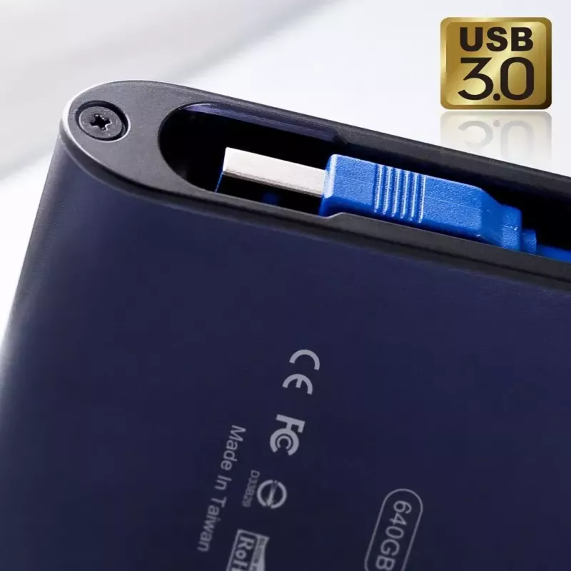 Silicon Power Armor A80 disco duro externo, 2 TB, 2,5 pulgadas, USB 3.1 Gen 1, azul