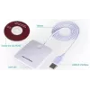 Lector de tarjetas inteligentes Transcend USB PC/SC N68 blanco