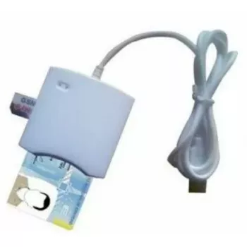 Lector de tarjetas inteligentes Transcend USB PC/SC N68 blanco