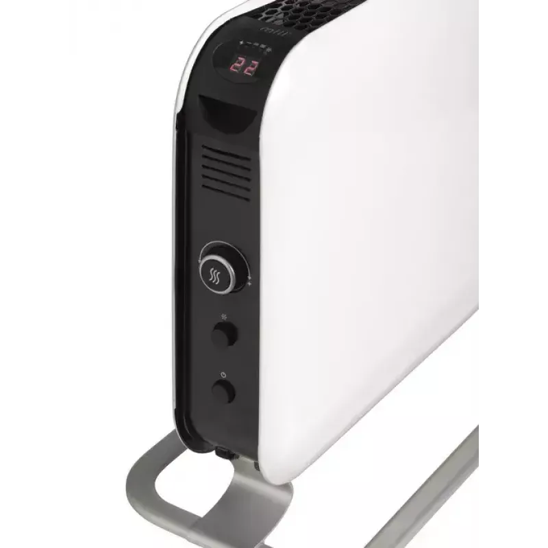 Calefactor de convección Mill SG2000LED, 2000 W, 3 niveles de calor, pantalla LED, apto para estancias de hasta 20 m², blanco