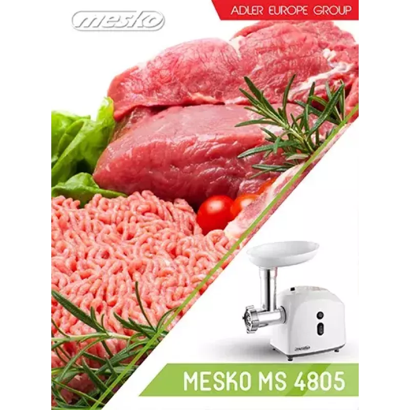 Picadora de carne Mesko Home MS 4805 600 W blanca