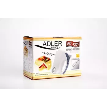 Batidora de mano Adler AD 4201 g — 300 W, 1 kg, gris/blanco
