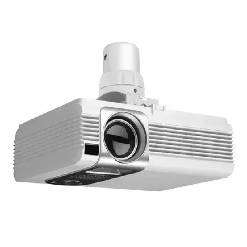 Soporte de proyector de techo Vogel's PPC1500 blanco — regulable en altura, para una instalación sencilla