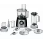 Robot de cocina Bosch MCM3501M — 800 W, bol de 2,3 l, negro, 2 velocidades, función de impulso, batidora y picadora mini