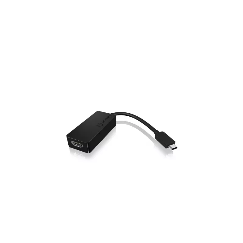 Adaptador gráfico USB ICY BOX IB-AC534-C 4096 x 2160 píxeles negro