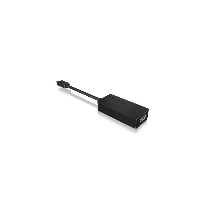 Adaptador gráfico USB ICY BOX IB-AC534-C 4096 x 2160 píxeles negro