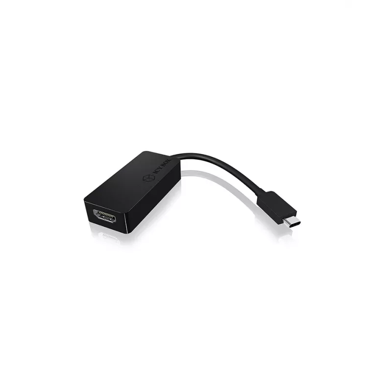 Adaptador gráfico USB ICY BOX IB-AC534-C 4096 x 2160 píxeles negro
