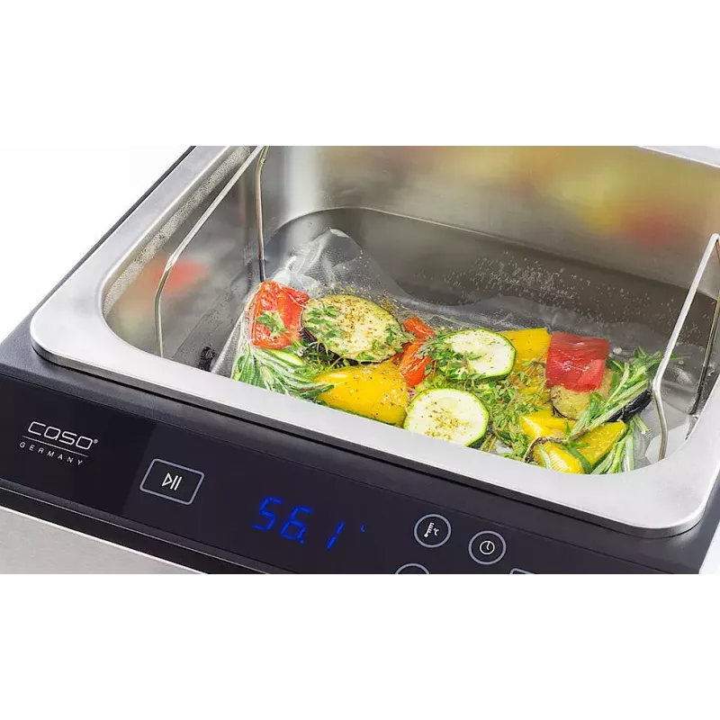 Circulador sous vide Caso SV900 2000 W acero inoxidable bomba de inmersión para cocción precisa a baja temperatura