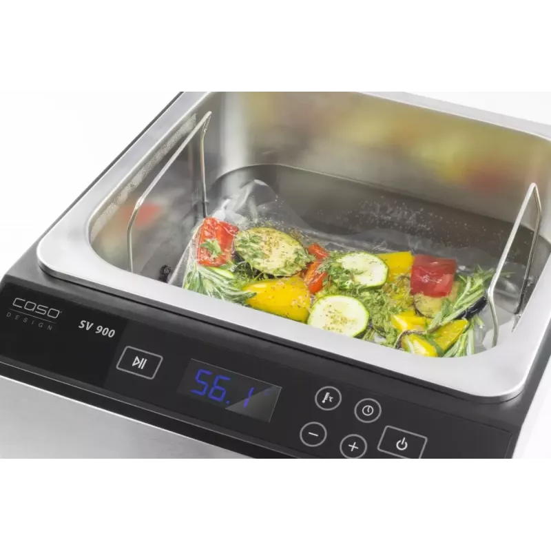 Circulador sous vide Caso SV900 2000 W acero inoxidable bomba de inmersión para cocción precisa a baja temperatura