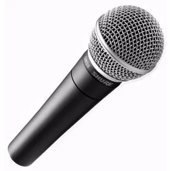 Micrófono vocal Shure Sm58 negro