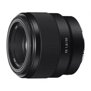 Objetivo Sony FE 50mm F1.8 SLR negro SEL50F18F.SYX