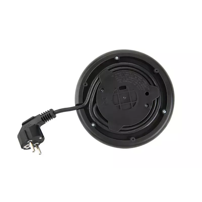 Hervidor eléctrico Eta 1,7 L 2200 W negro acero inoxidable transparente