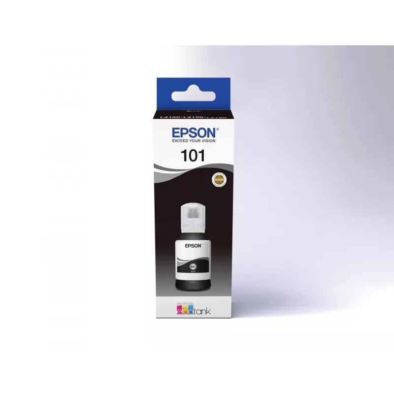 Botella de tinta Epson 101 EcoTank BK negra