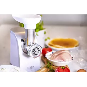 Picadora de carne Adler AD 4808 350 W blanca
