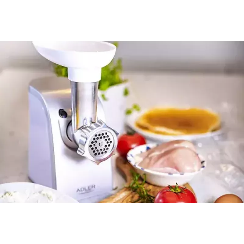 Picadora de carne Adler AD 4808 350 W blanca
