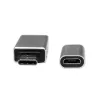 Adaptador de cable LogiLink AU0040 USB 3.1 C USB 3.0 A Micro USB 2.0 aluminio