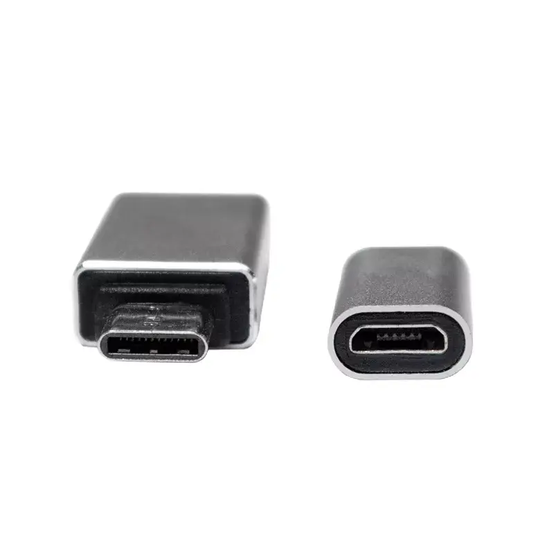 Adaptador de cable LogiLink AU0040 USB 3.1 C USB 3.0 A Micro USB 2.0 aluminio