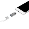 Adaptador de cable LogiLink AU0040 USB 3.1 C USB 3.0 A Micro USB 2.0 aluminio