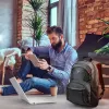 Mochila de ocio Port Designs Houston Negro Tela
