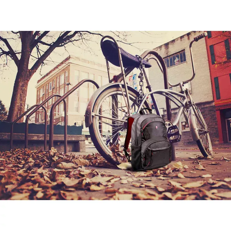 Mochila de ocio Port Designs Houston Negro Tela