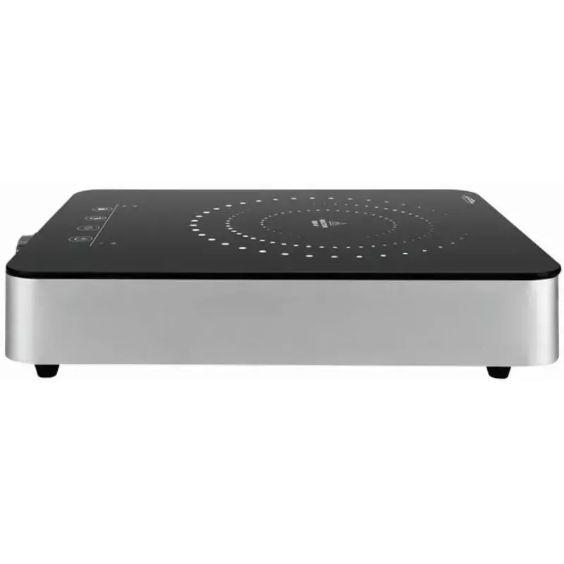 ETA ETA011190000 placa de inducción portátil, 1 zona, 1800 W, control táctil, pantalla, negra