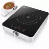 ETA ETA011190000 placa de inducción portátil, 1 zona, 1800 W, control táctil, pantalla, negra