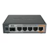 MikroTik RB760iGS hEX S router cableado, 5x Gigabit RJ45, 1x SFP, 1x USB 2.0, salida PoE, negro