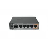 MikroTik RB760iGS hEX S router cableado, 5x Gigabit RJ45, 1x SFP, 1x USB 2.0, salida PoE, negro