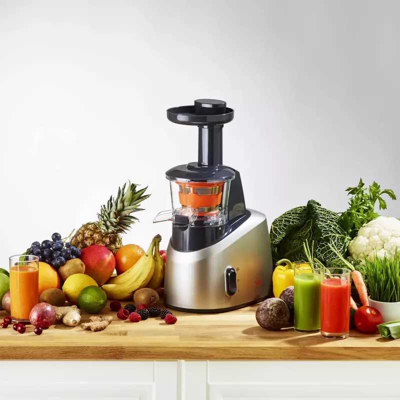 Tefal Infiny Juice ZC255B Exprimidor 200 W Gris, Plateado