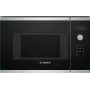 Bosch Serie 4 BFL523MS0 Microondas Negro, acero inoxidable Microondas solo integrable 20 L 800 W