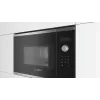 Bosch Serie 4 BFL523MS0 Microondas Negro, acero inoxidable Microondas solo integrable 20 L 800 W