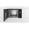 Bosch Serie 4 BFL523MS0 Microondas Negro, acero inoxidable Microondas solo integrable 20 L 800 W