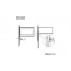 Bosch BFL520MS0 Microondas Negro, acero inoxidable Microondas combinado integrable 20 l 800 W