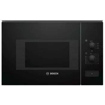 Microondas solo integrable Bosch Serie 4 BFL520MB0 — 800 W, 20 l, mandos giratorios, Negro