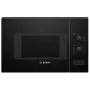 Microondas solo integrable Bosch Serie 4 BFL520MB0 — 800 W, 20 l, mandos giratorios, Negro