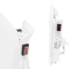 Mill Emisor térmico de aluminio para pared IB250, 250 W, apto para estancias de hasta 5 m², blanco
