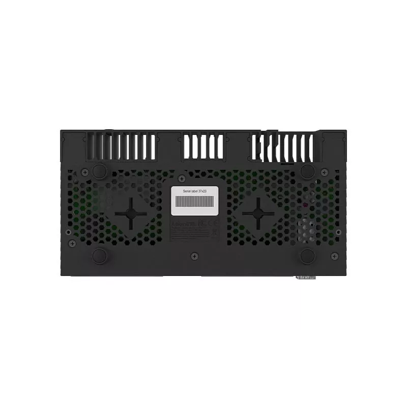 Router con cable MikroTik RB4011IGS+RM — 10x Gigabit RJ-45, 1x SFP+, 1,4 GHz 4 núcleos, 1 GB RAM, rack 1U, salida PoE