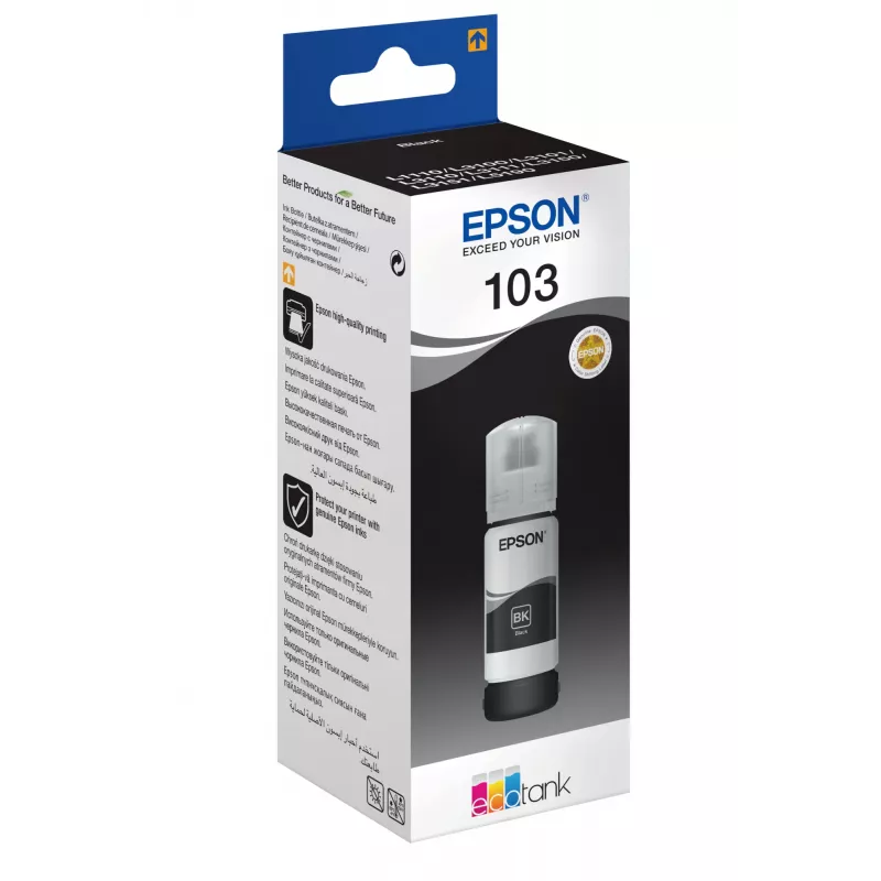 Epson 103 Botella de tinta EcoTank Negra