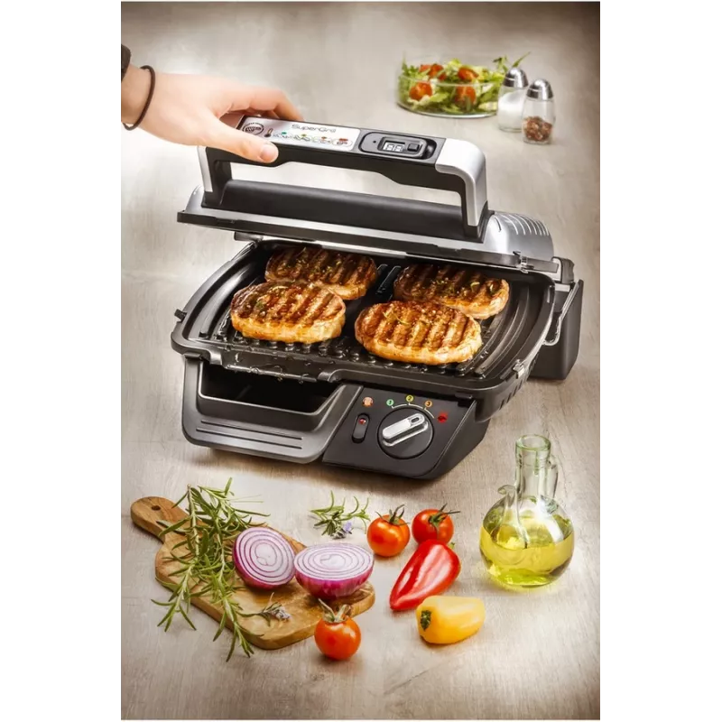 Parrilla de contacto Tefal SuperGrill GC451B12