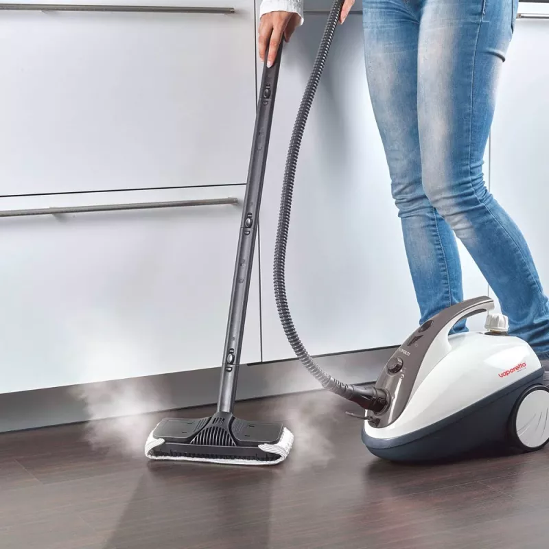 Polti Vaporetto Smart 30_S Limpiador a vapor de cilindro 1,6 L 1800 W Gris, Blanco