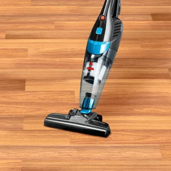 Bissell Featherweight Pro Eco aspirador escoba AC en seco sin bolsa 0,5 L 450 W azul, titanio