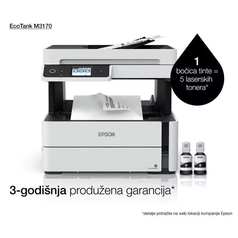 Impresora multifunción Epson EcoTank ET-M3170 inyección de tinta impresión mono