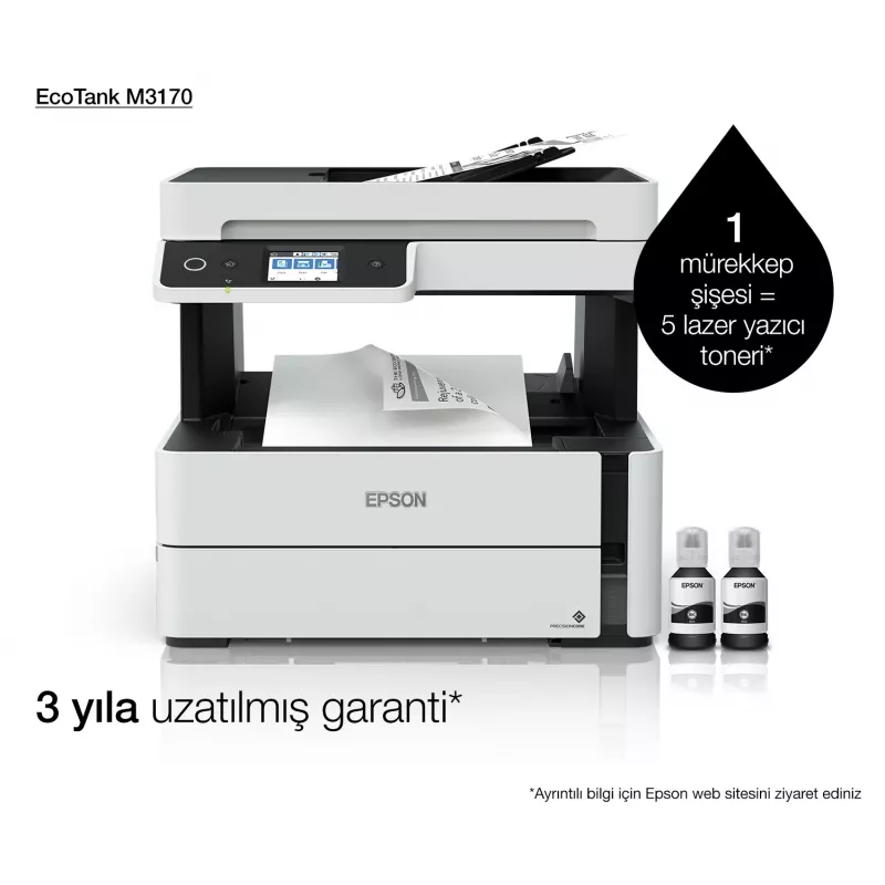 Impresora multifunción Epson EcoTank ET-M3170 inyección de tinta impresión mono