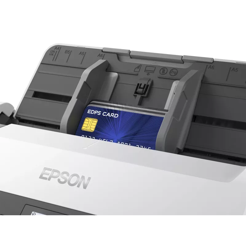 Epson WorkForce DS-870 escáner con alimentador 600 x 600 DPI A4 gris, blanco