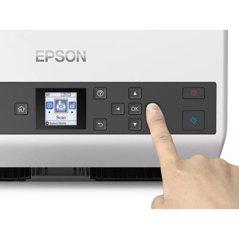 Epson WorkForce DS-970 escáner con alimentador 600 x 600 DPI A4 gris, blanco