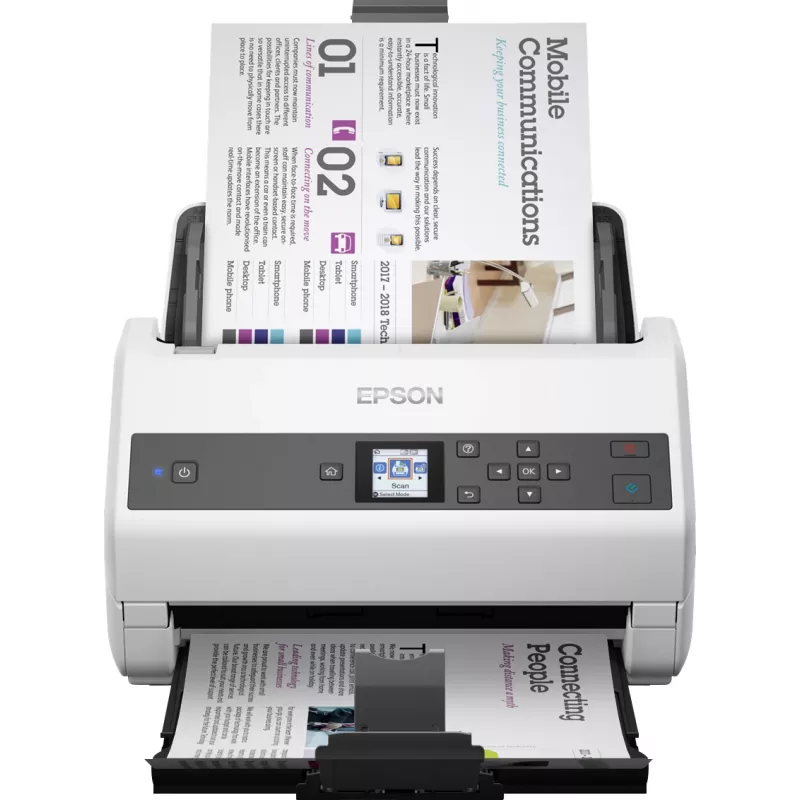 Epson WorkForce DS-970 escáner con alimentador 600 x 600 DPI A4 gris, blanco