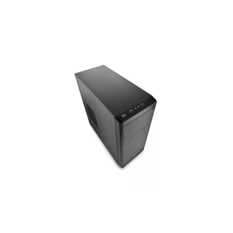 DeepCool Wave V2 DP-MATX-DPWAVE2 caja de PC Mini Tower, Micro ATX/Mini-ITX, tarjeta gráfica hasta 320 mm, disipador de CPU hasta 145 mm, sin fuente de alimentación, negra