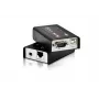 ATEN extensor KVM MINI USB VGA (100 m), transmisor y receptor, con cable, 100 m, Cat5, 1920 x 1200 píxeles, negro