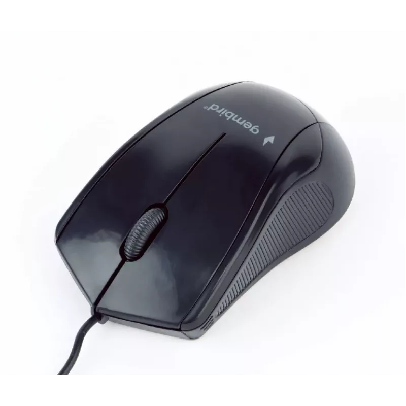 Ratón GEMBIRD óptico MUS-3B-02 - 3 botones rueda USB negro